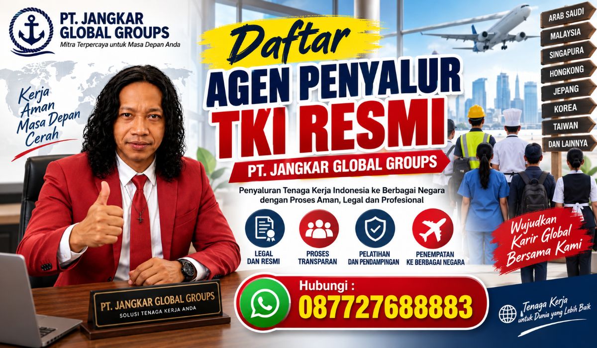 Daftar Agen Penyalur TKI Resmi