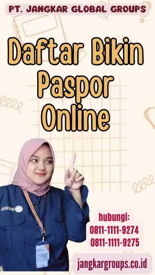 Daftar Bikin Paspor Online