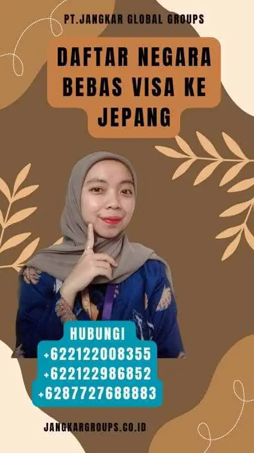 Daftar Negara Bebas Visa ke Jepang