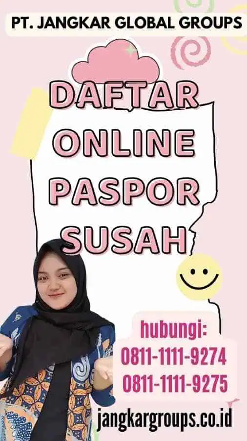 Daftar Online Paspor Susah