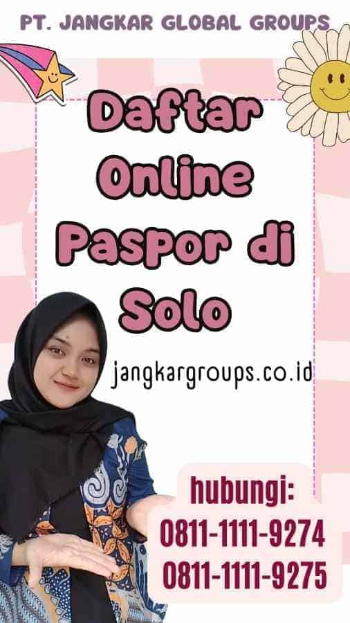 Daftar Online Paspor di Solo