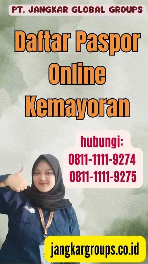 Daftar Paspor Online Kemayoran