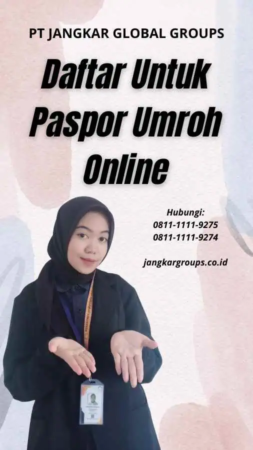 Daftar Untuk Paspor Umroh Online