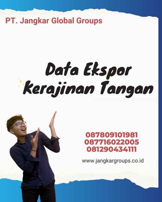 Data Ekspor Kerajinan Tangan