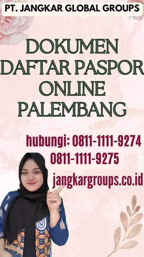 Dokumen Daftar Paspor Online Palembang