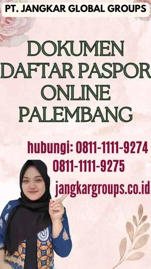 Dokumen Daftar Paspor Online Palembang