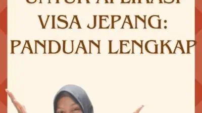 Download Form untuk Aplikasi Visa Jepang Panduan Lengkap