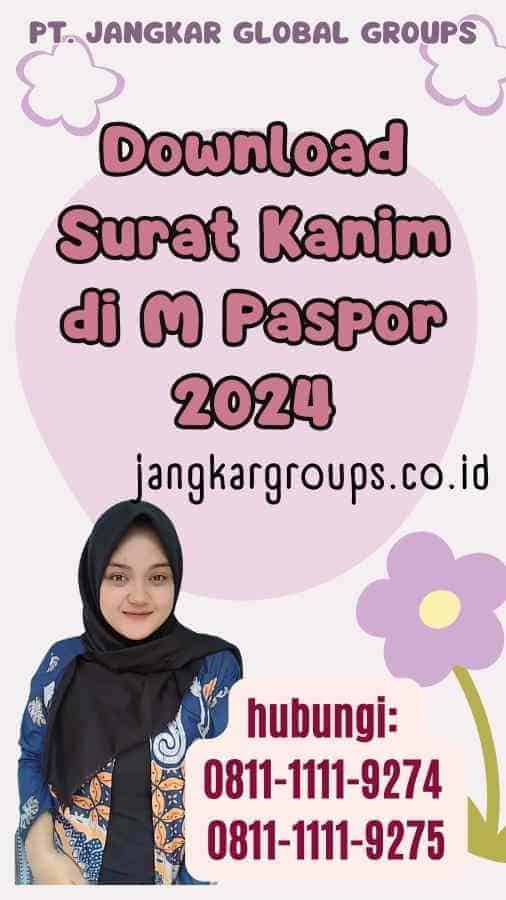 Download Surat Kanim di M Paspor 2024