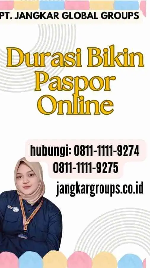 Durasi Bikin Paspor Online