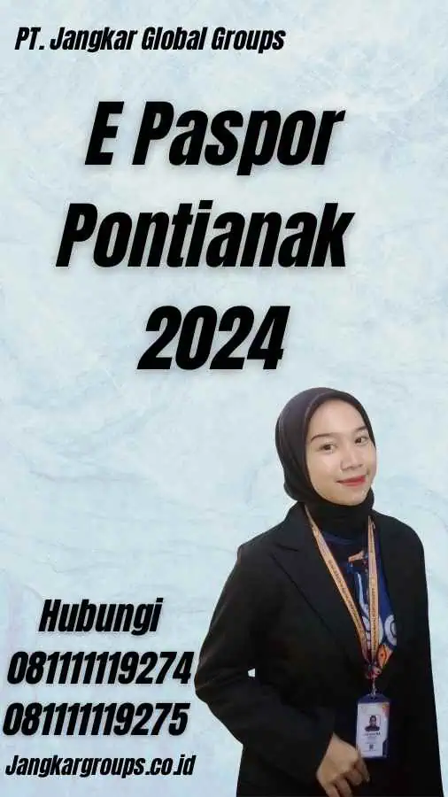 E Paspor Pontianak 2024