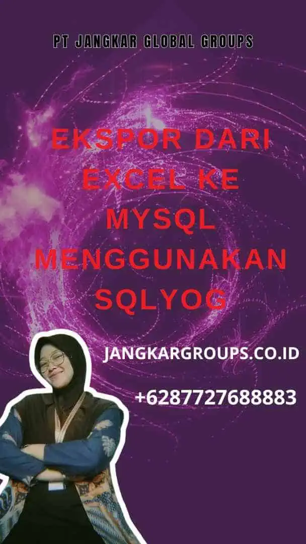 Ekspor dari Excel ke MySQL Menggunakan SQLyog