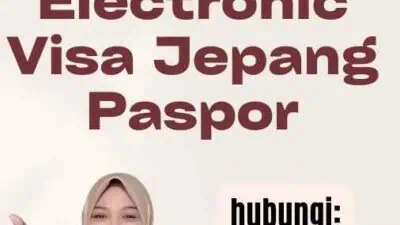 Electronic Visa Jepang Paspor