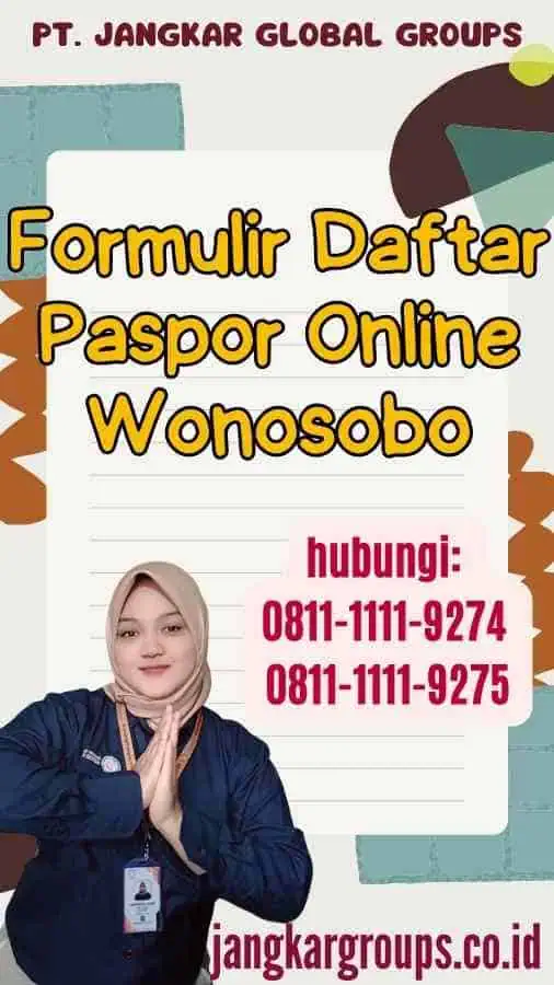 Formulir Daftar Paspor Online Wonosobo