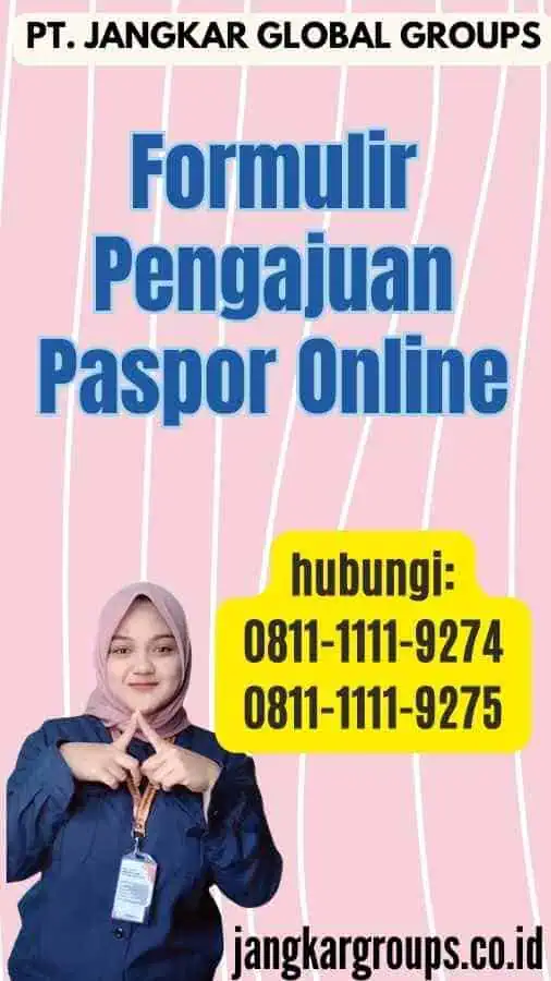 Formulir Pengajuan Paspor Online