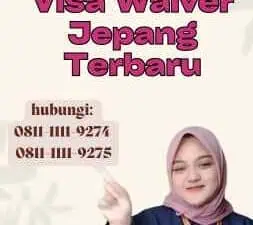 Formulir Visa Waiver Jepang Terbaru