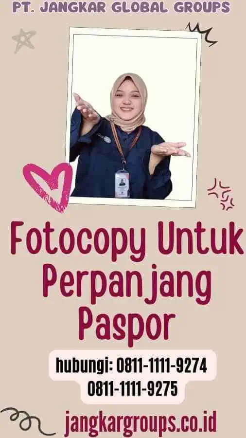 Fotocopy Untuk Perpanjang Paspor