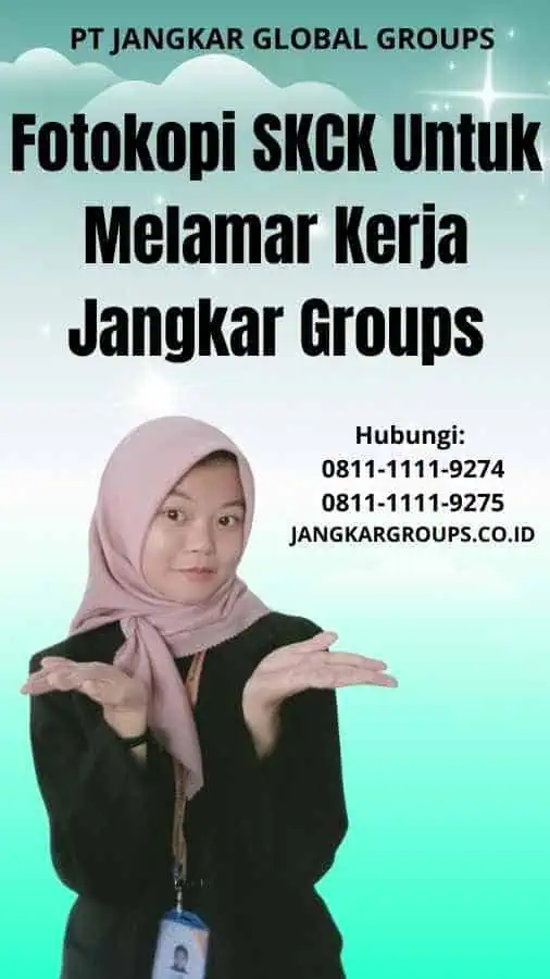 Fotokopi SKCK Untuk Melamar Kerja Jangkar Groups