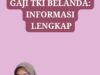 Gaji TKI Belanda: Informasi Lengkap