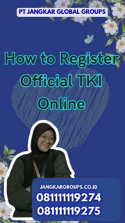 How to Register Official TKI Online