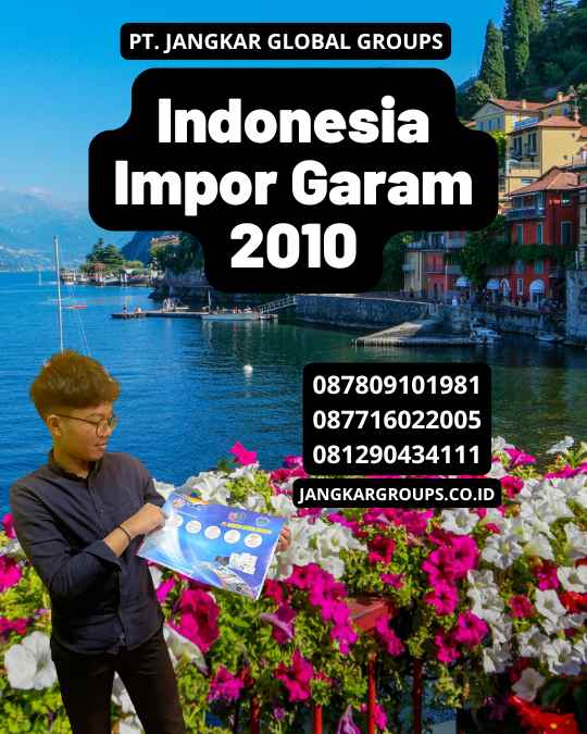 Indonesia Impor Garam 2010