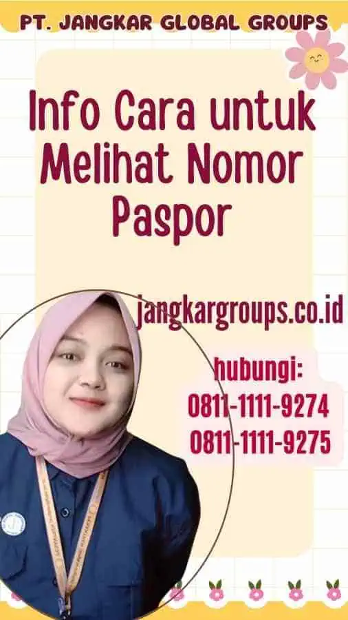 Info Cara untuk Melihat Nomor Paspor