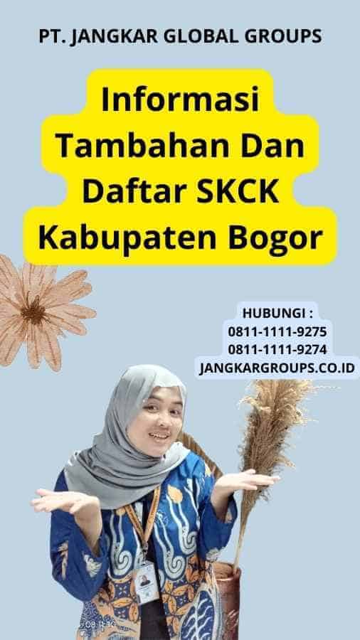 Informasi Tambahan Dan Daftar SKCK Kabupaten Bogor