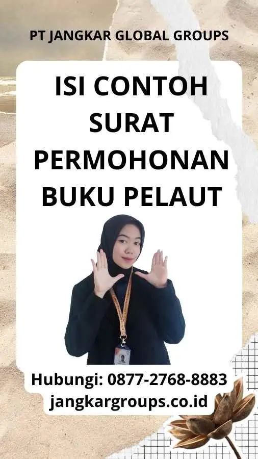 Isi Contoh Surat Permohonan Buku Pelaut