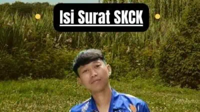 Isi Surat SKCK