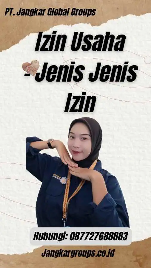 Izin Usaha - Jenis Jenis Izin