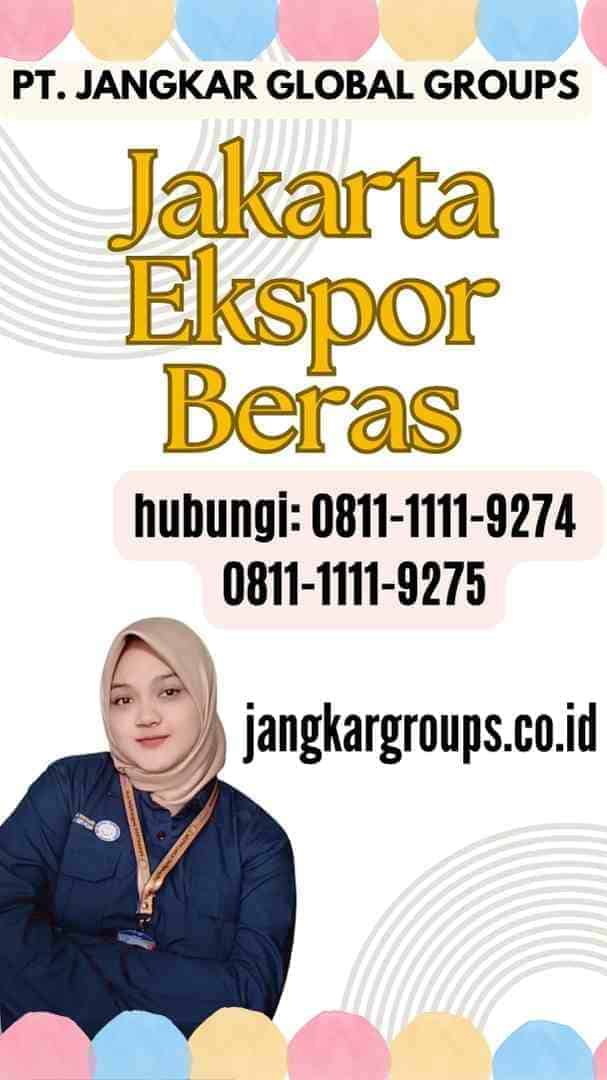 Jakarta Ekspor Beras