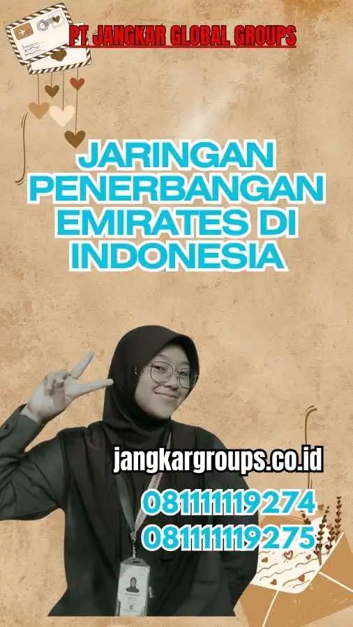 Jaringan Penerbangan Emirates di Indonesia