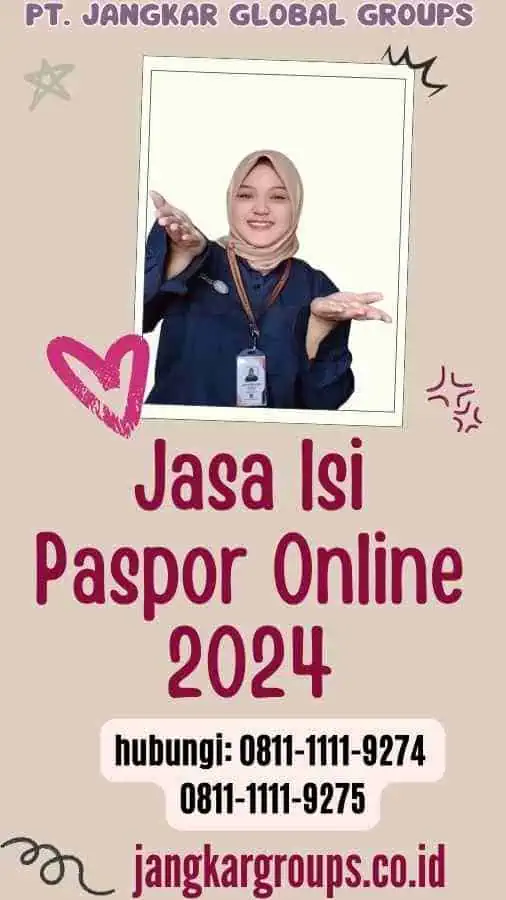 Jasa Isi Paspor Online 2024