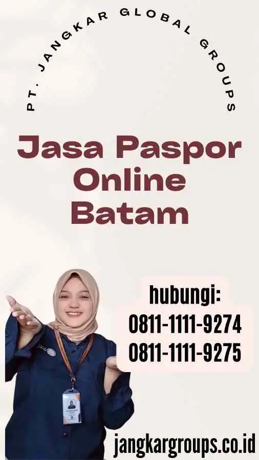 Jasa Paspor Online Batam