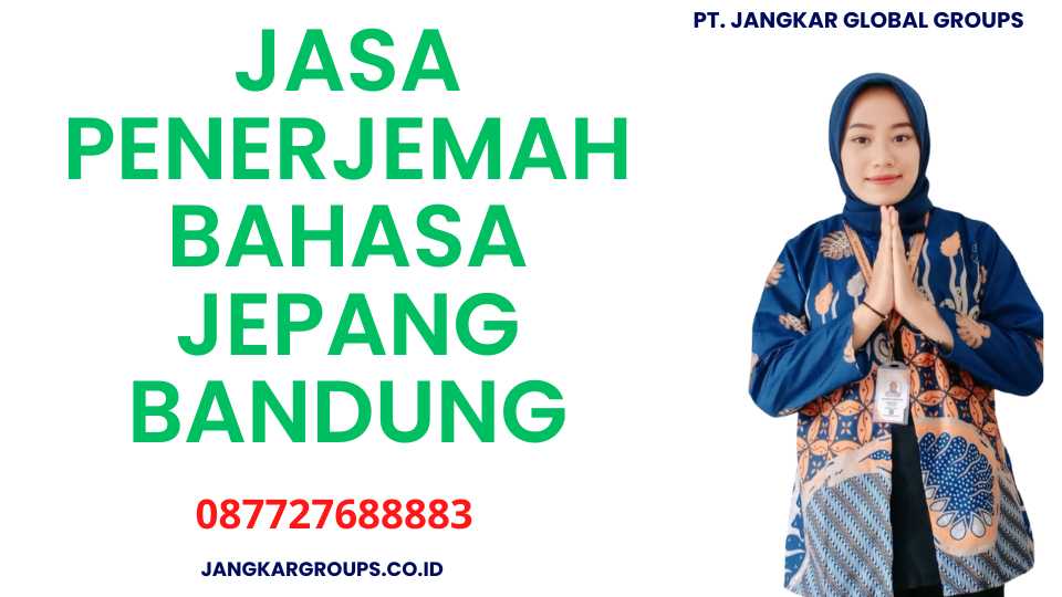 Jasa Penerjemah Bahasa Jepang Bandung