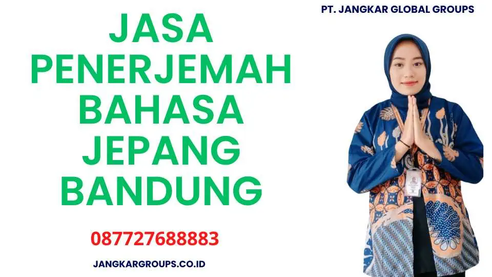 Jasa Penerjemah Bahasa Jepang Bandung