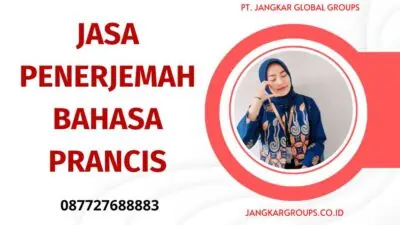 Jasa Penerjemah Bahasa Prancis