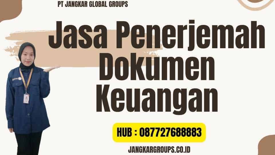 Jasa Penerjemah Dokumen Keuangan