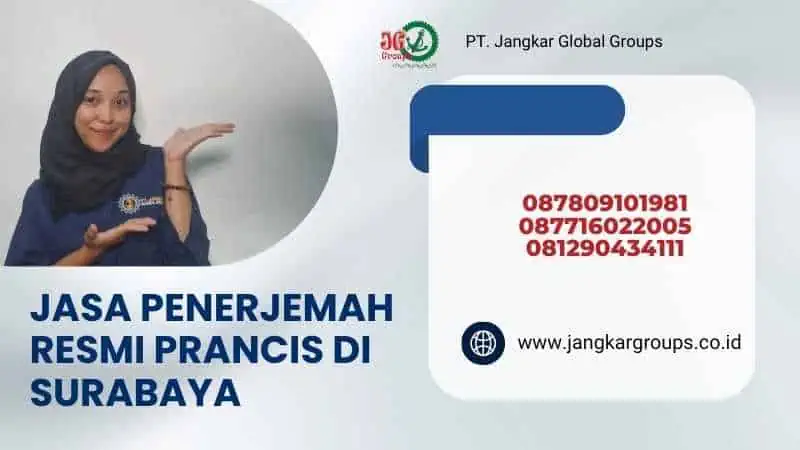 Jasa Penerjemah Resmi Prancis