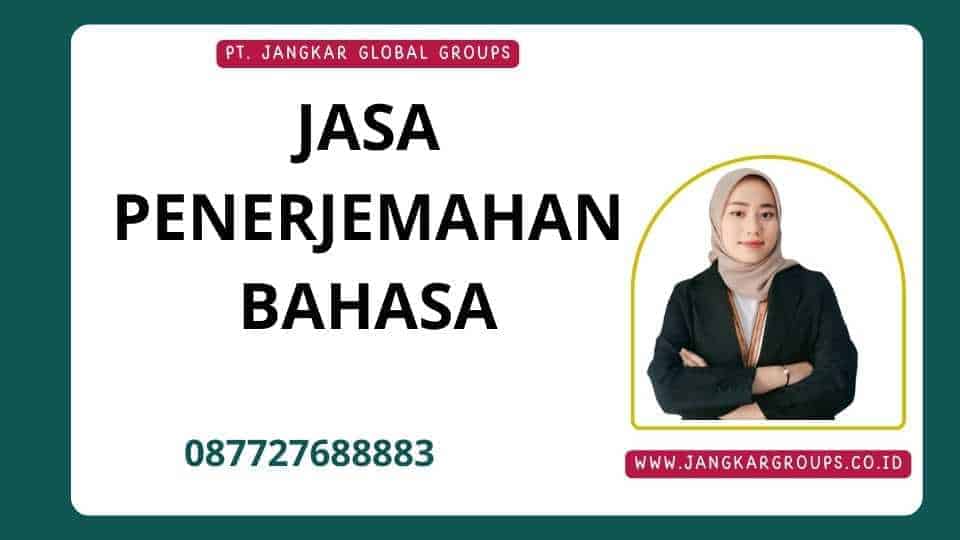 Jasa Penerjemahan Bahasa