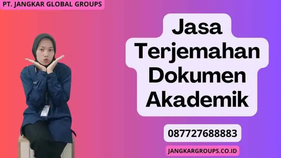 Jasa Terjemahan Dokumen Akademik