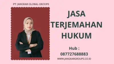 Jasa Terjemahan Hukum