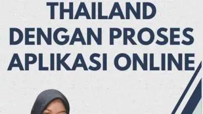 Jasa Visa Wisata Ke Thailand Dengan Proses Aplikasi Online