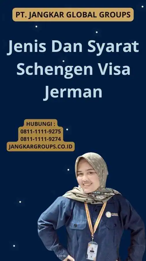 Jenis Dan Syarat Schengen Visa Jerman