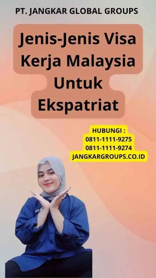 Jenis-Jenis Visa Kerja Malaysia Untuk Ekspatriat