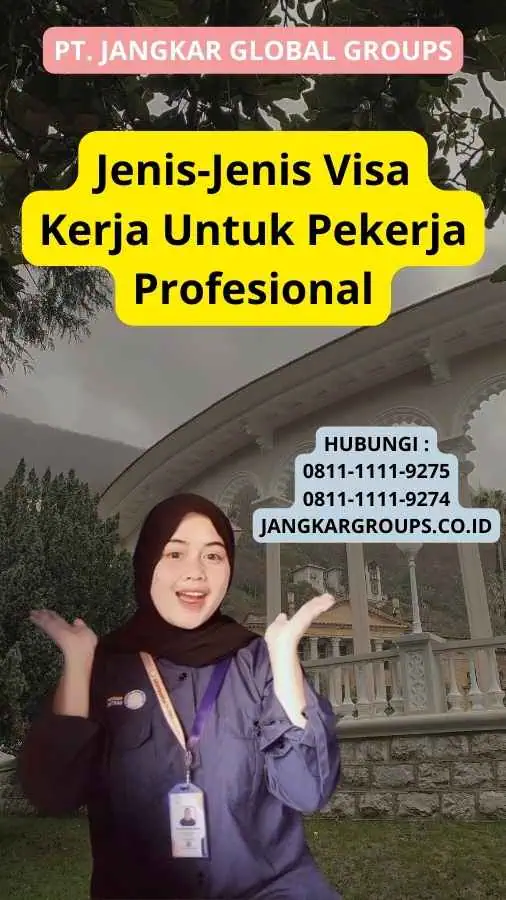 Jenis-Jenis Visa Kerja Untuk Pekerja Profesional