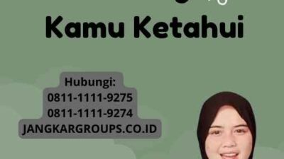 Jenis-Jenis Visa Kerja di Jepang: Semua Yang Perlu Kamu Ketahui