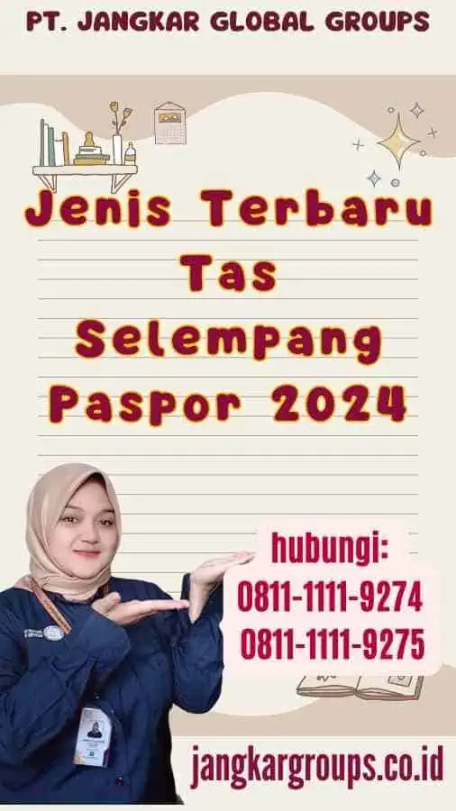 Jenis Terbaru Tas Selempang Paspor 2024