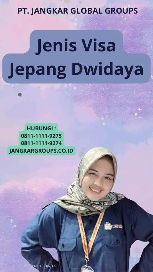 Jenis Visa Jepang Dwidaya