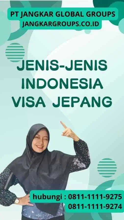 Jenis-jenis Indonesia Visa Jepang