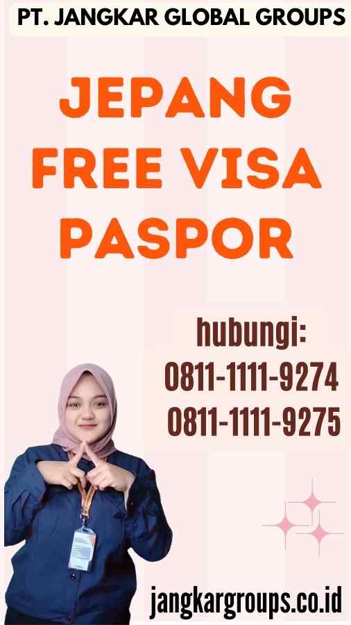 Jepang Free Visa Paspor